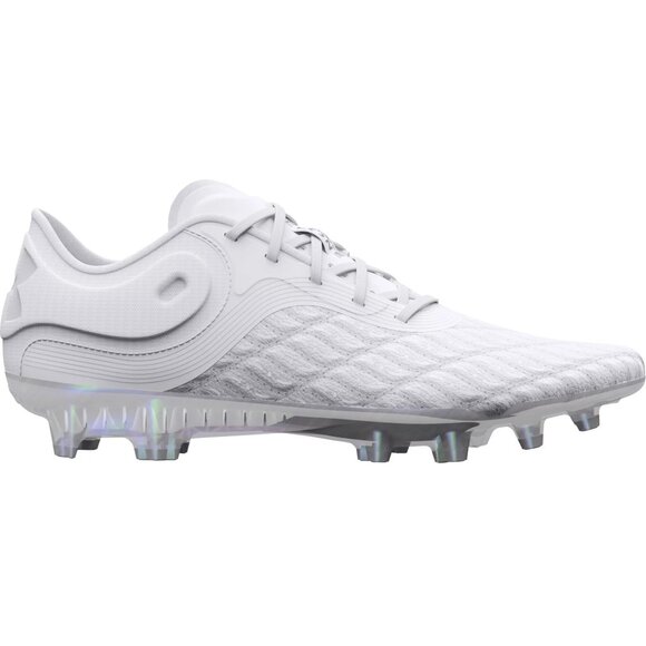 Under Armour Womens Magnetico Elite 3 FG Soccer Cleats 3027160-100 White Size 11 - Picture 2 of 5